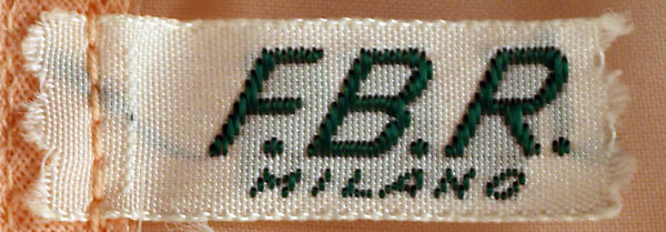 Brassiere, F.B.R., nylon, synthetic fiber, Italian
