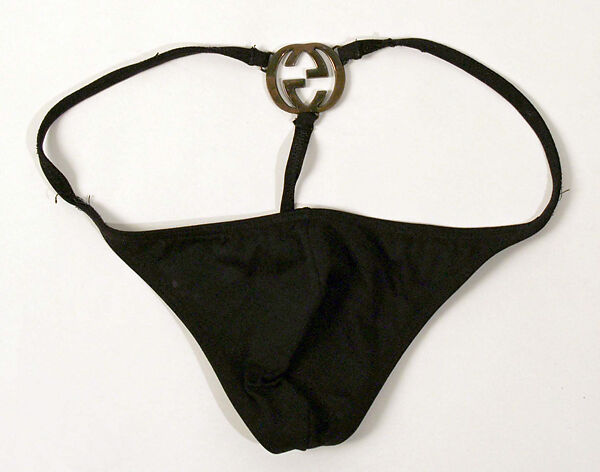 Bathing suit, Gucci (Italian, founded 1921), synthetic fiber, metal, Italian