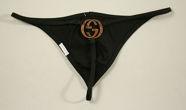 Bathing suit, Gucci (Italian, founded 1921), synthetic fiber, metal, Italian
