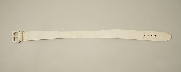 "Muguet", House of Dior (French, founded 1946), (a, b) silk
(c) leather, French