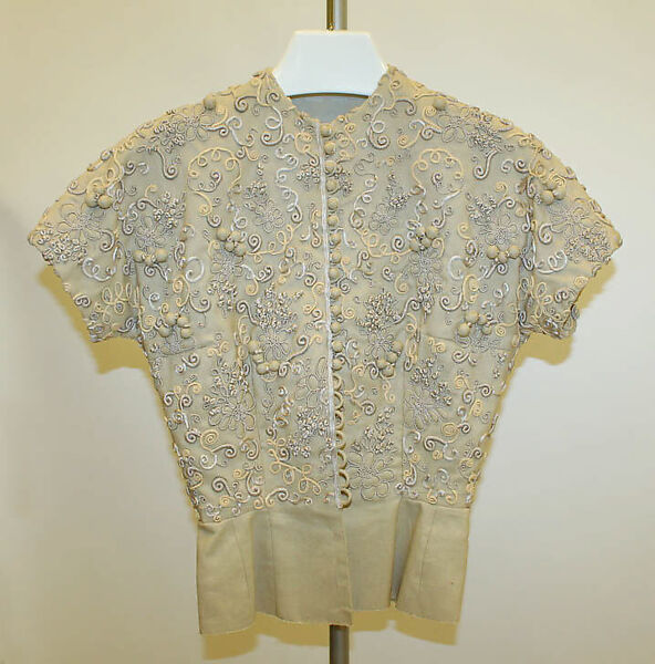 "Ficelle", House of Dior (French, founded 1946), linen, silk, French