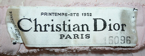 "Bagatelle", House of Dior (French, founded 1946), silk, French