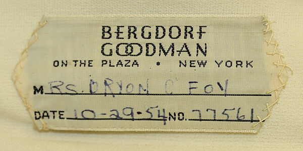 Evening dress, Madame Grès (Germaine Émilie Krebs) (French, Paris 1903–1993 Var region), silk, French