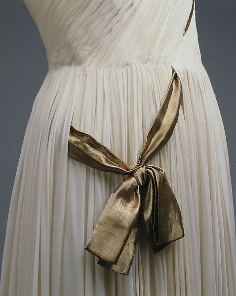 Evening dress, Madame Grès (Germaine Émilie Krebs) (French, Paris 1903–1993 Var region), silk, French