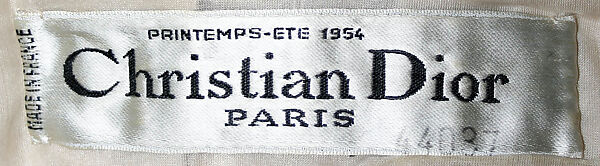 "Luxembourg", House of Dior (French, founded 1946), silk, French