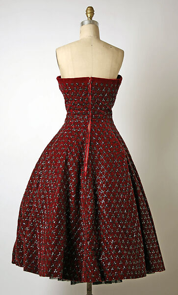 "Soirée de New York", House of Dior (French, founded 1946), silk, French