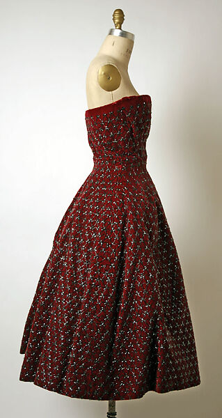 "Soirée de New York", House of Dior (French, founded 1946), silk, French