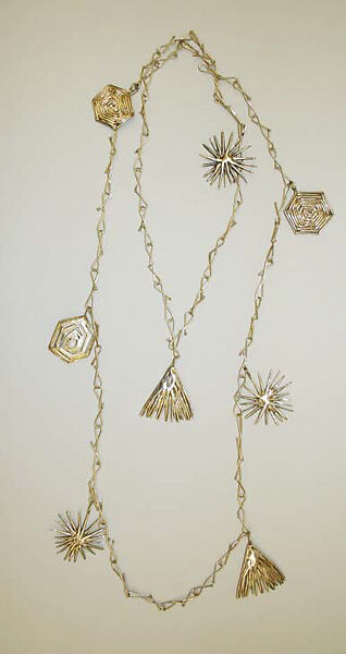 Necklace, Michele Oka Doner (American, born Miami Beach, Florida, 1945) and, sterling silver, American 