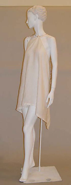 Dress, Ronaldus Shamask (American, born Holland, 1945), linen, American 