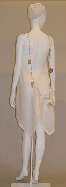 Dress, Ronaldus Shamask (American, born Holland, 1945), linen, American