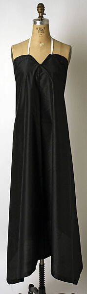 Dress, Ronaldus Shamask (American, born Holland, 1945), silk, American 