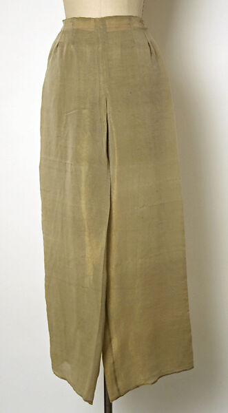 Evening ensemble, House of Balmain (French, founded 1945), silk, metallic thread, French