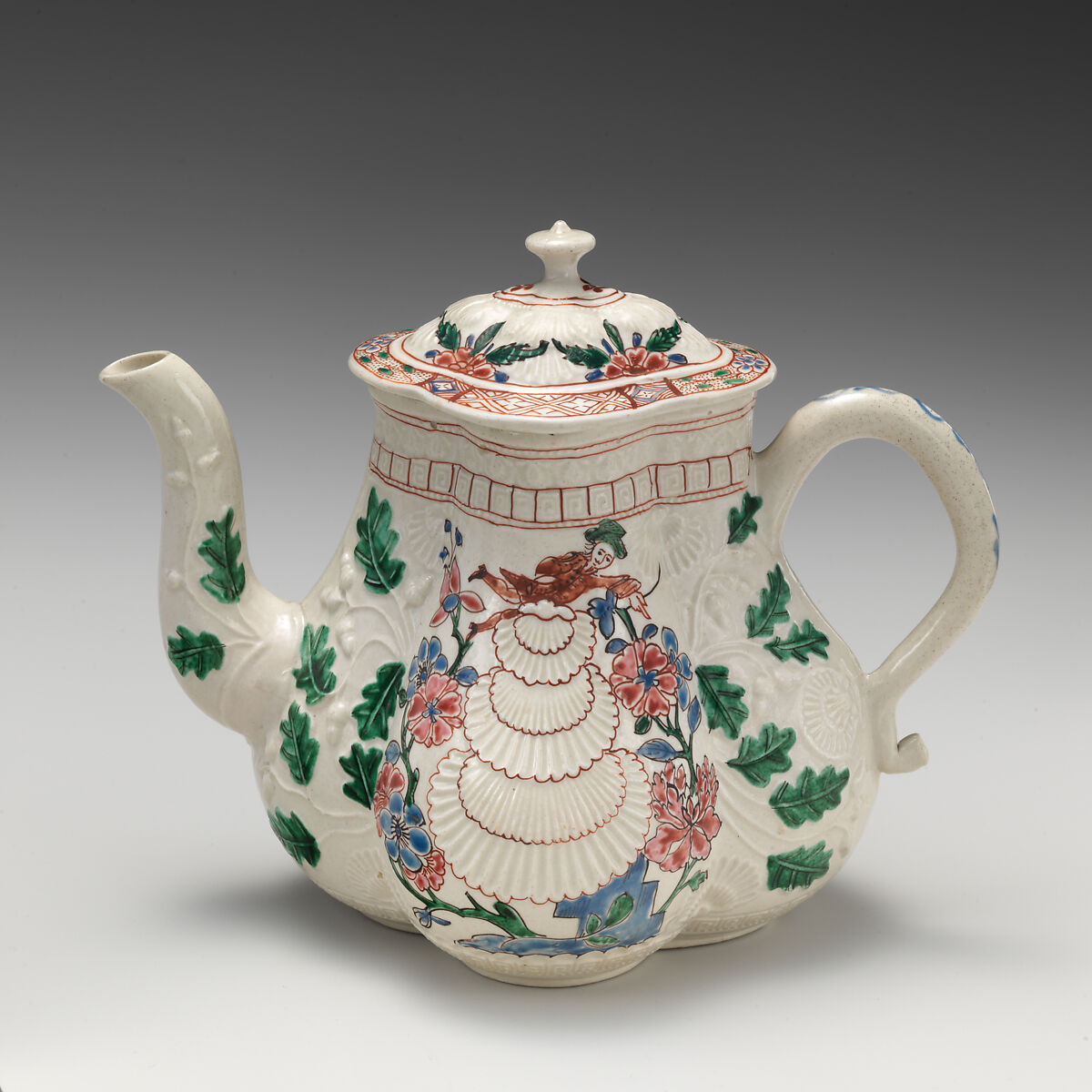 Teapot, Stoneware, British (American market)