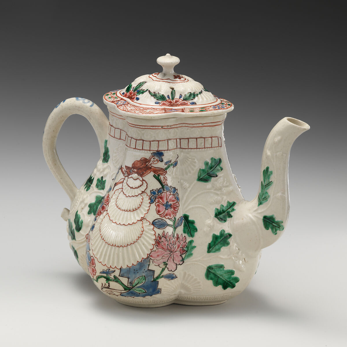 Teapot, Stoneware, British (American market)