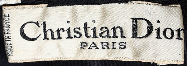 "Abandon", House of Dior (French, founded 1946), cellulose acetate, French