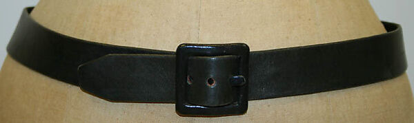 "Poulette", House of Dior (French, founded 1946), (a, b) silk
(c) leather, French