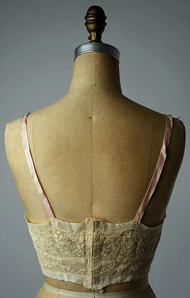 Brassiere, Bien Jolie (American), cotton, rayon, American