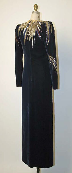 "Opium", Yves Saint Laurent (French, founded 1961), silk, French