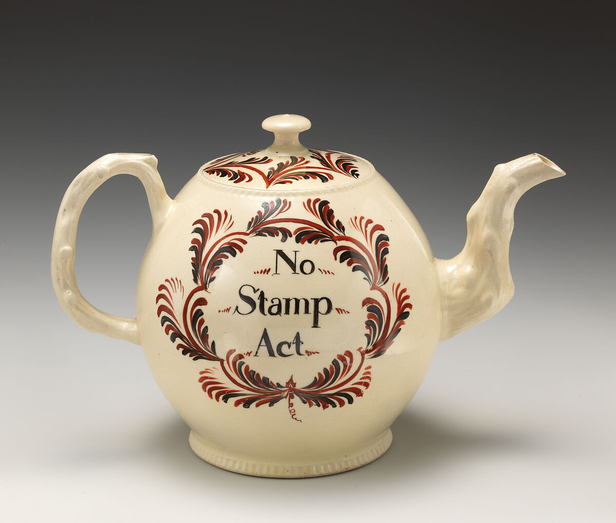 Teapot, Earthenware, British (American market) 