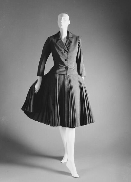 Ensemble, House of Dior (French, founded 1946), silk, French 