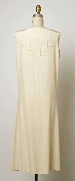 Dress, House of Vionnet (French, active 1912–14; 1918–39), silk, French