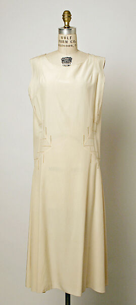 Dress, House of Vionnet (French, active 1912–14; 1918–39), silk, French