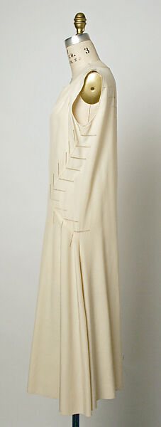 Dress, House of Vionnet (French, active 1912–14; 1918–39), silk, French