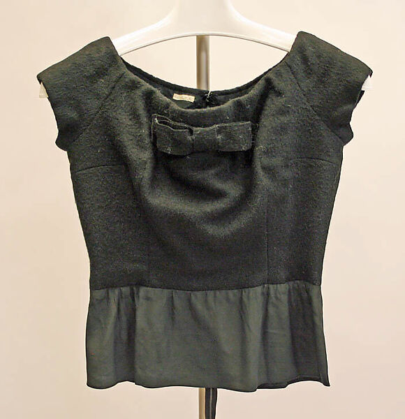 "Ritz", House of Dior (French, founded 1946), (a) wool, silk; (b) wool; (c) wool, fur, French