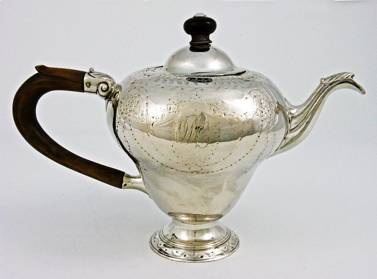 Teapot, Silver, American 