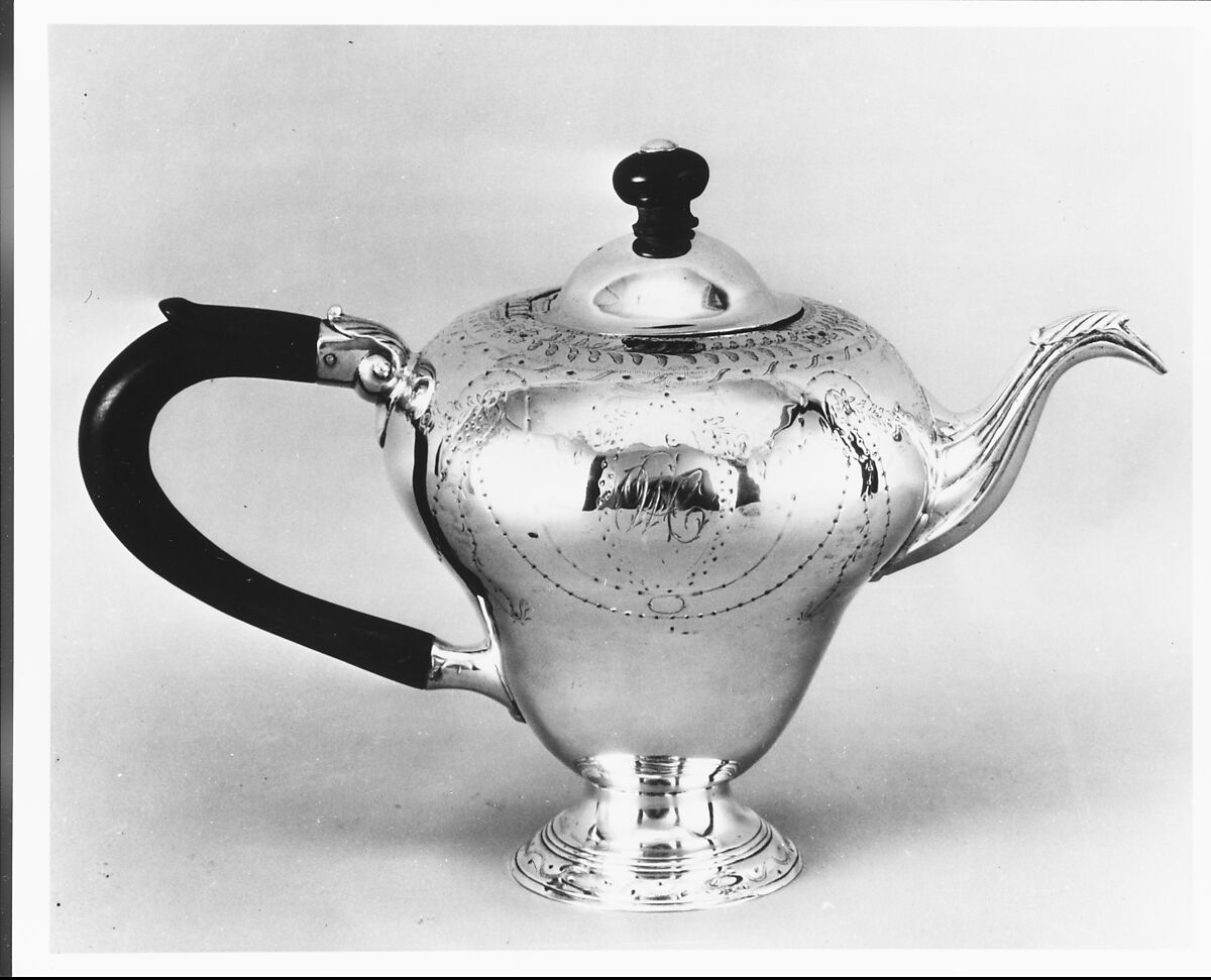 Teapot, Silver, American