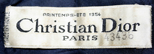 "Benjamin", House of Dior (French, founded 1946), (a–c) wool; (d) leather, French