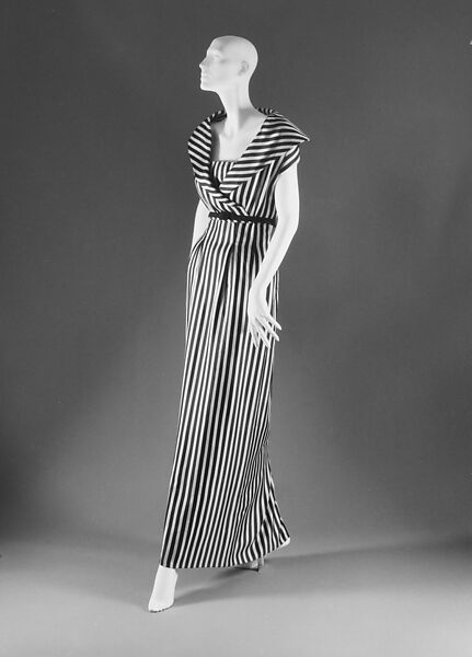 "Nuit à Chicago", House of Dior (French, founded 1946), silk, French