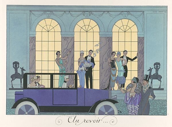 Le bonheur du jour; ou, Les graces a la mode, George Barbier (French, Nantes 1882–1932 Paris), paper, French