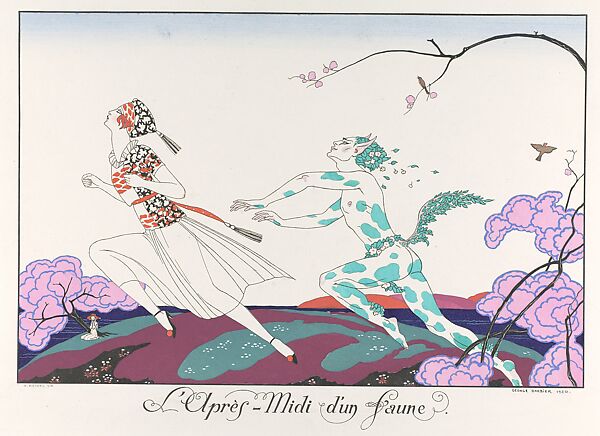 Le bonheur du jour; ou, Les graces a la mode, George Barbier (French, Nantes 1882–1932 Paris), paper, French