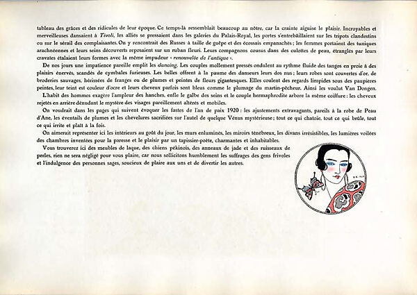 Le bonheur du jour; ou, Les graces a la mode, George Barbier (French, Nantes 1882–1932 Paris), paper, French