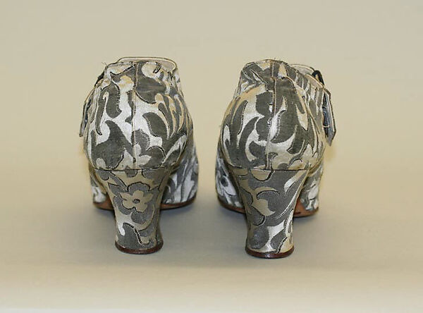 Shoes, Spier's National Schuh, silk, German