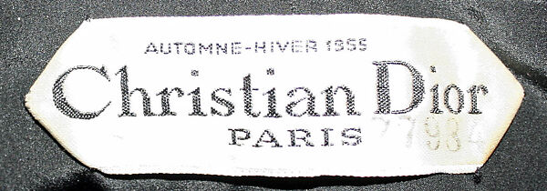 Evening dress, House of Dior (French, founded 1946), silk, French