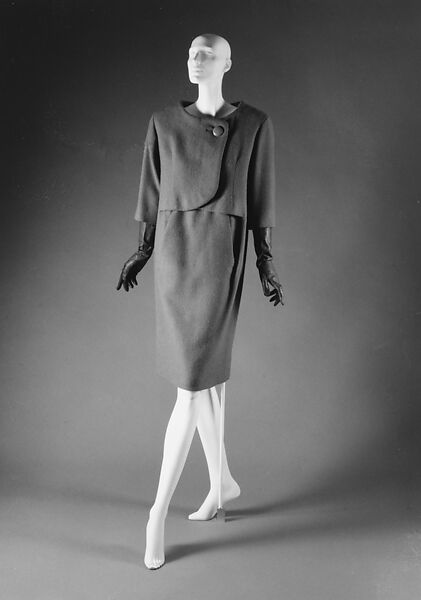 Ensemble, House of Dior (French, founded 1946), wool, French 