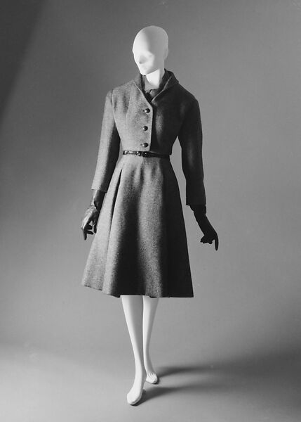 "Virevolte", House of Dior (French, founded 1946), wool
leather, French 