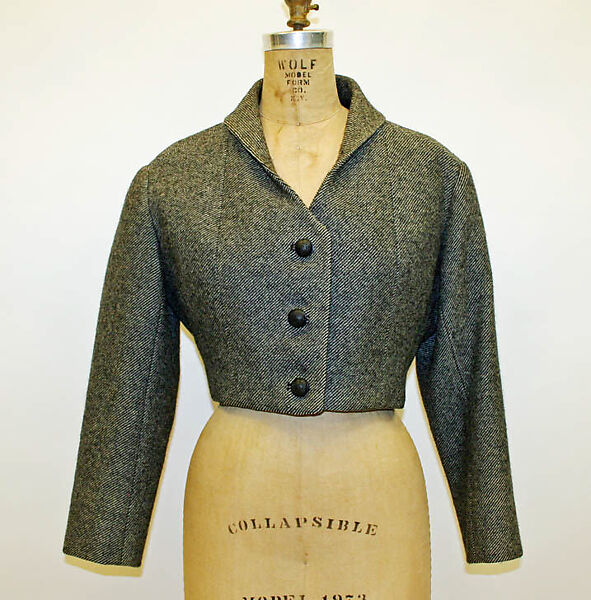 "Virevolte", House of Dior (French, founded 1946), wool
leather, French