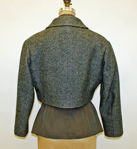 "Virevolte", House of Dior (French, founded 1946), wool
leather, French