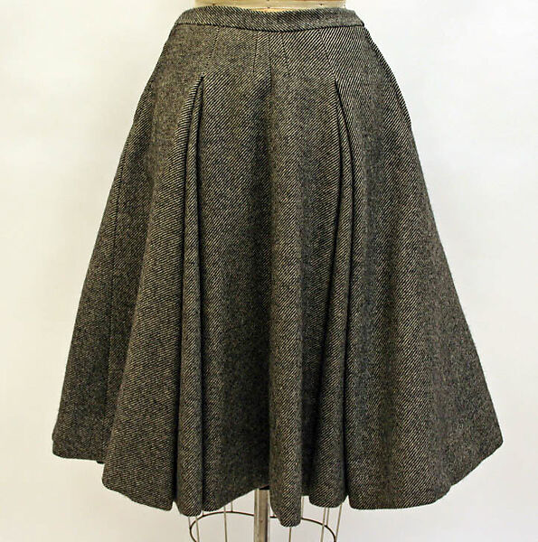 "Virevolte", House of Dior (French, founded 1946), wool
leather, French