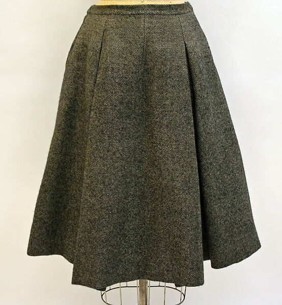 "Virevolte", House of Dior (French, founded 1946), wool
leather, French
