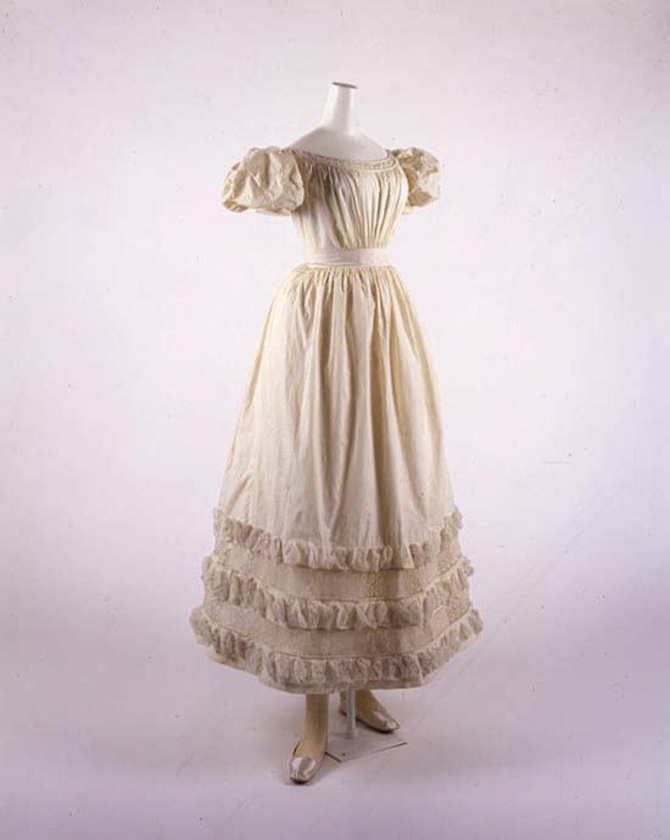 Dress, cotton, French