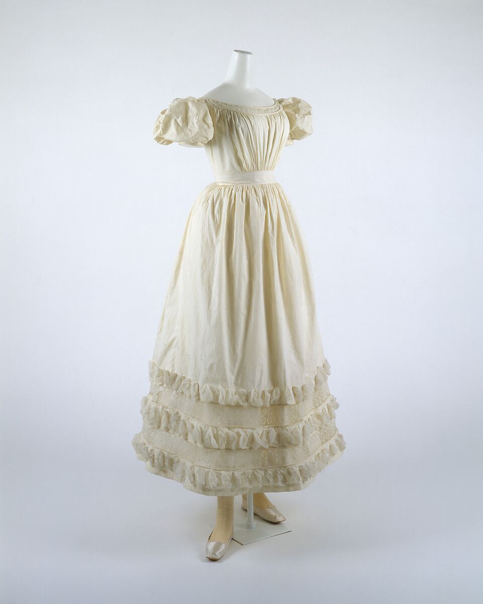 Dress, cotton, French 