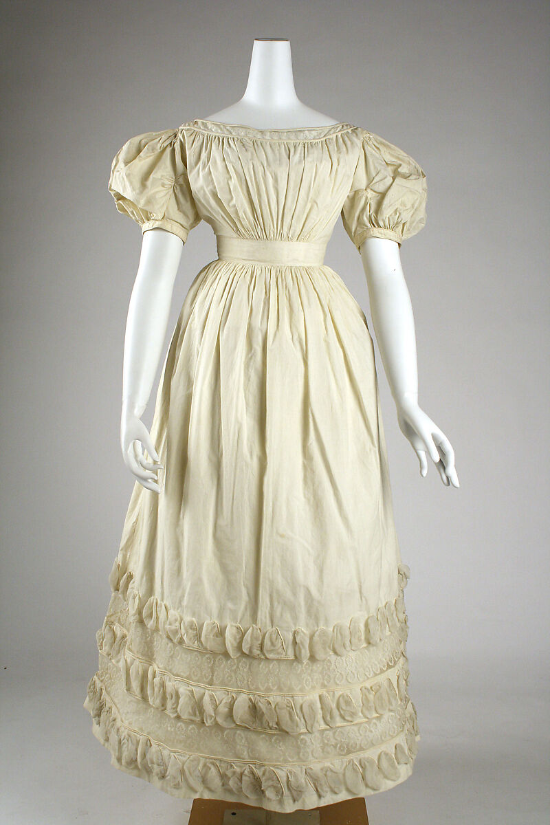 Dress, cotton, French