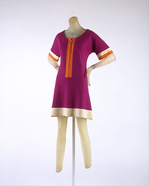 Dress, Mary Quant (British, born London, 1936), wool, British 