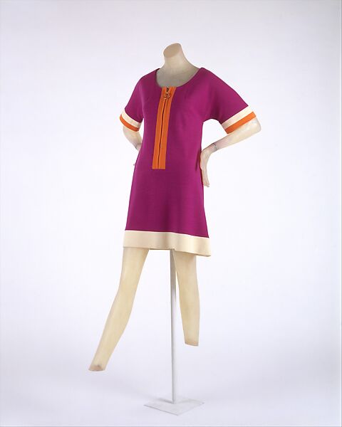 Dress, Mary Quant (British, London 1936–2023 Surrey), wool, British