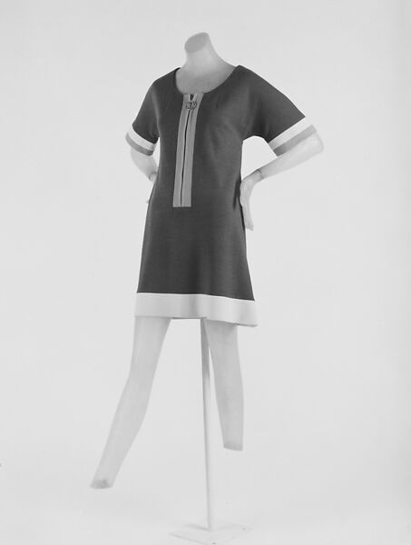 Dress, Mary Quant (British, London 1936–2023 Surrey), wool, British
