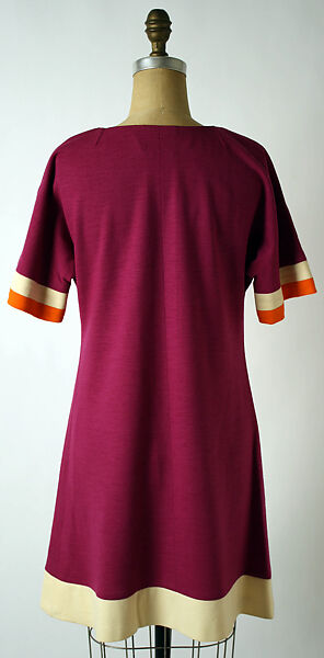 Dress, Mary Quant (British, London 1936–2023 Surrey), wool, British